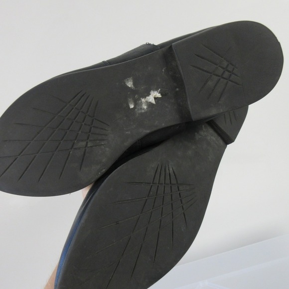 Bueno Ruffle Womens Slip On Loafer Flats Women US 6.5 37 Black Minimalist 380 - Picture 3 of 12